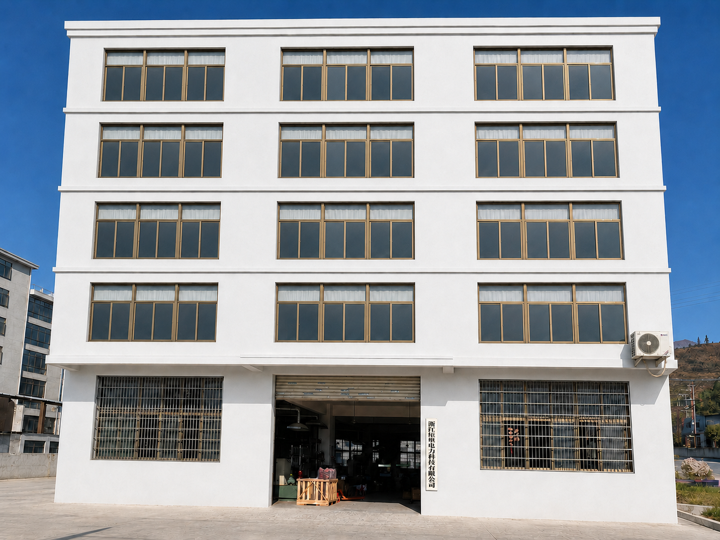 JIADIAN ELECTRIC factory building in Yueqing, Zhejiang